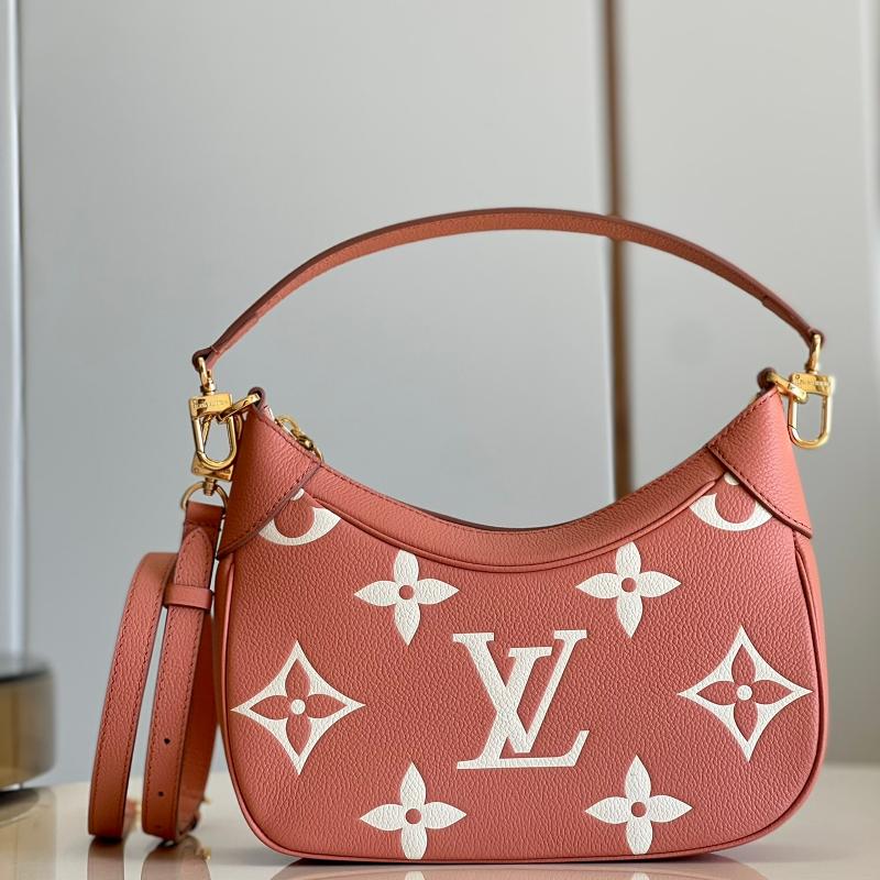LV Shoulder Handbags M46091 Silk Screen Pink